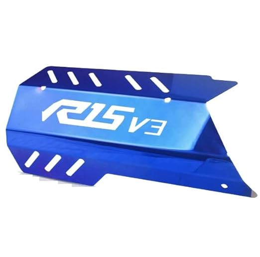 Vagary Bike Exhaust Guard Heat Shield Cover Yamaha R15 V3 Muffler Protector