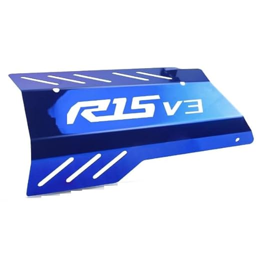 Vagary Bike Exhaust Guard Heat Shield Cover Yamaha R15 V3 Muffler Protector
