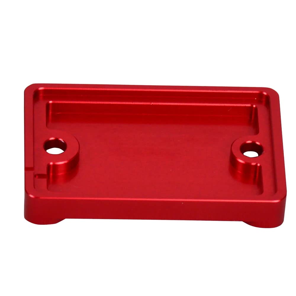 Vagary CNC Aluminium Alloy Disc Brake Fluid Reservoir Cap Cover For Yamaha R15 V4 (Red)