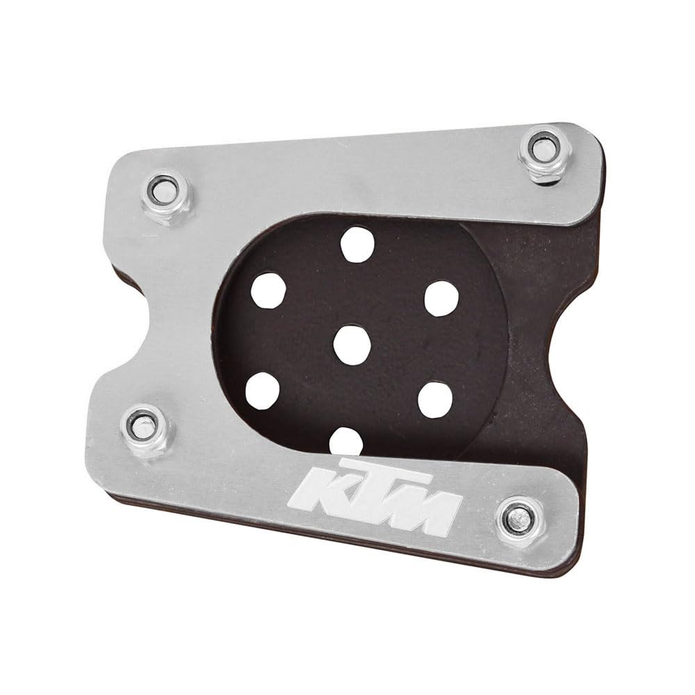 Vagary Premium Side Stand Extender for KTM Duke, KTM RC All Models (Silver)