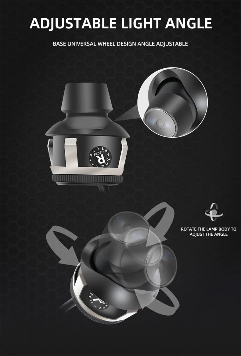 Vagary Bike Angle wings light Angel Wings warning front welcome Lights car laser Wing Projector/Shadow Light LED Universal for Bikes