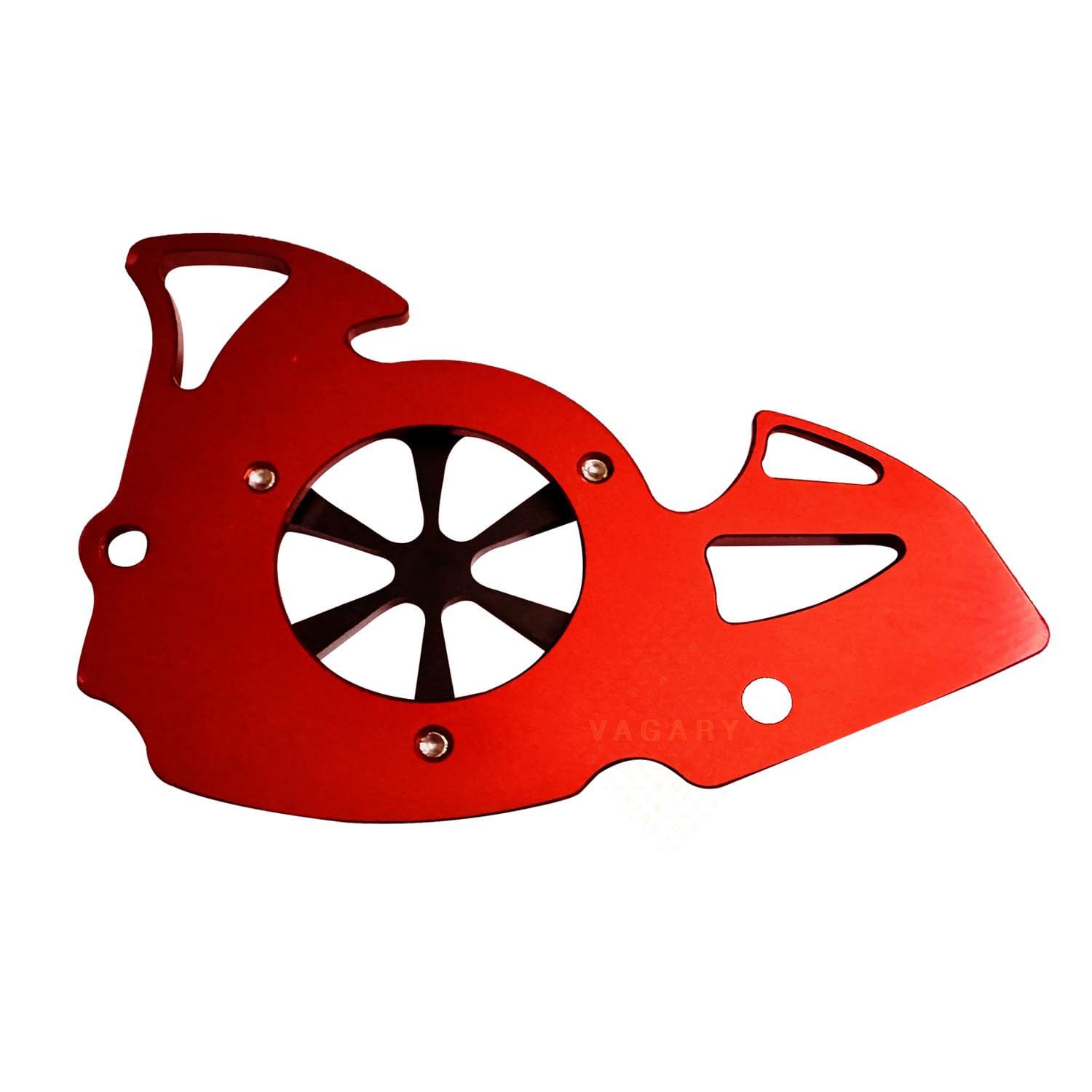 Vagary CNC Aluminum Front Chain Sprocket Cover for Yamaha R15 V4, V3, R15M, MT 15 (RED)