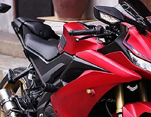 Vagary CNC Frame Slider Crash Protectors for KTM DUKE200/390 Kawasaki Ninja and R15 V3 TVS Bike Crash Guard (BLACK)