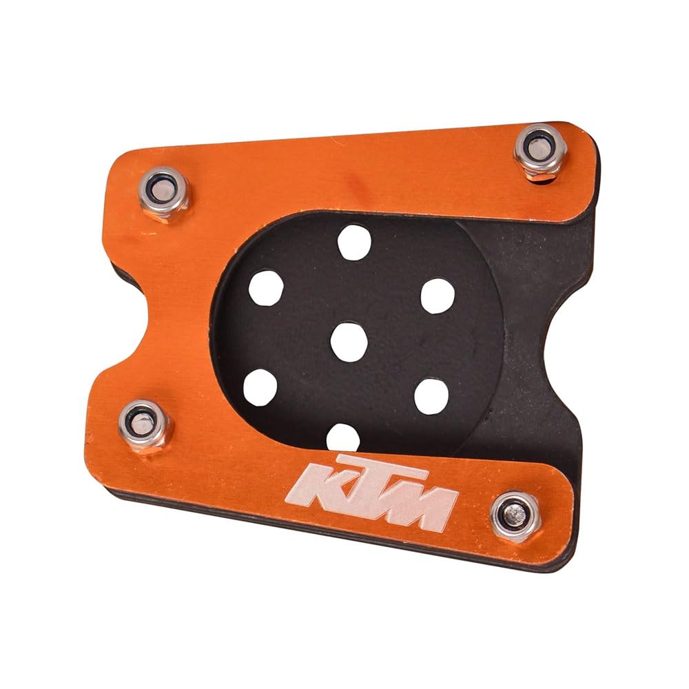 Vagary KTM Side Stand Extender Cover Duke 125 200 250 390 Bike Accessories RC or Duke (Orange)