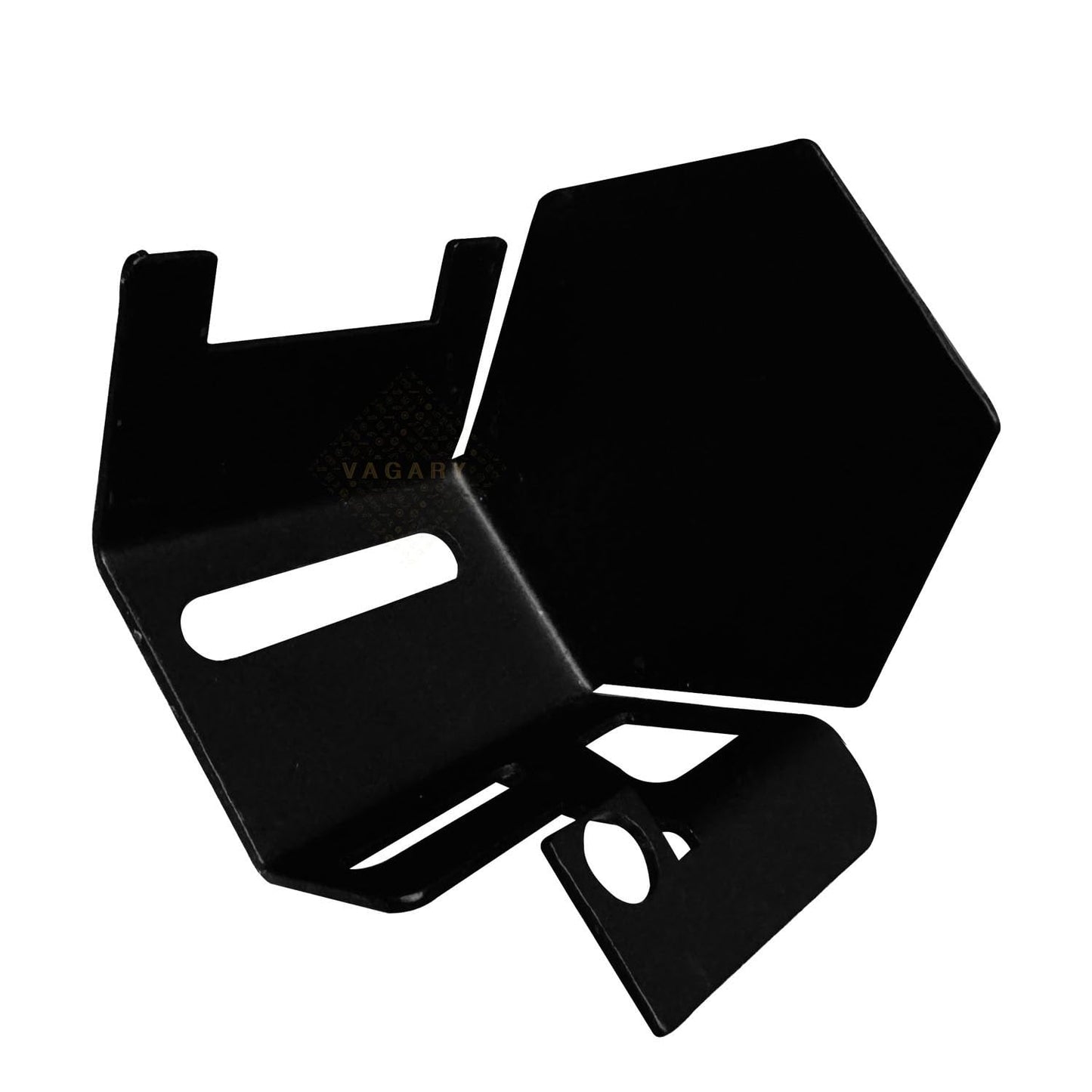 Vagary Rear Brake Oil Container Guard/Disc Oil Cap for RE Reborn Classic 350 (Black)