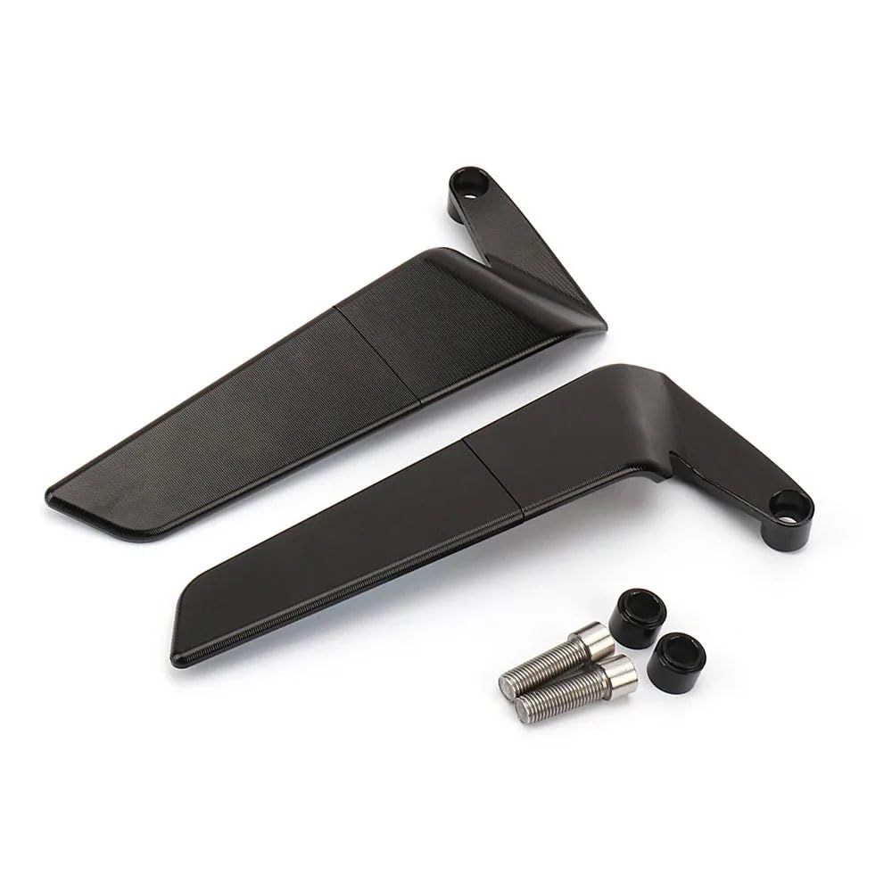 Vagary 10mm Adjustable 360° Rotating New Rearview Wing Mirrors For Universal for Bike