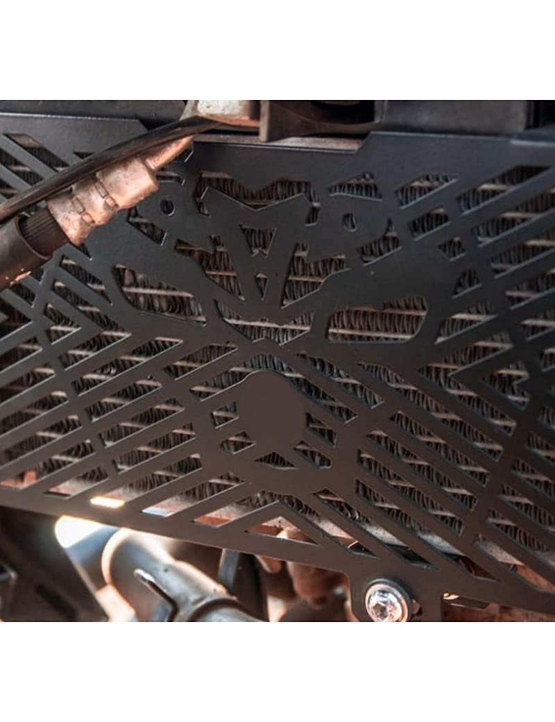 Vagary YAMAHA MT 15 Radiator Grill Guard Bike/Bike Radiator Guard (BLACK)
