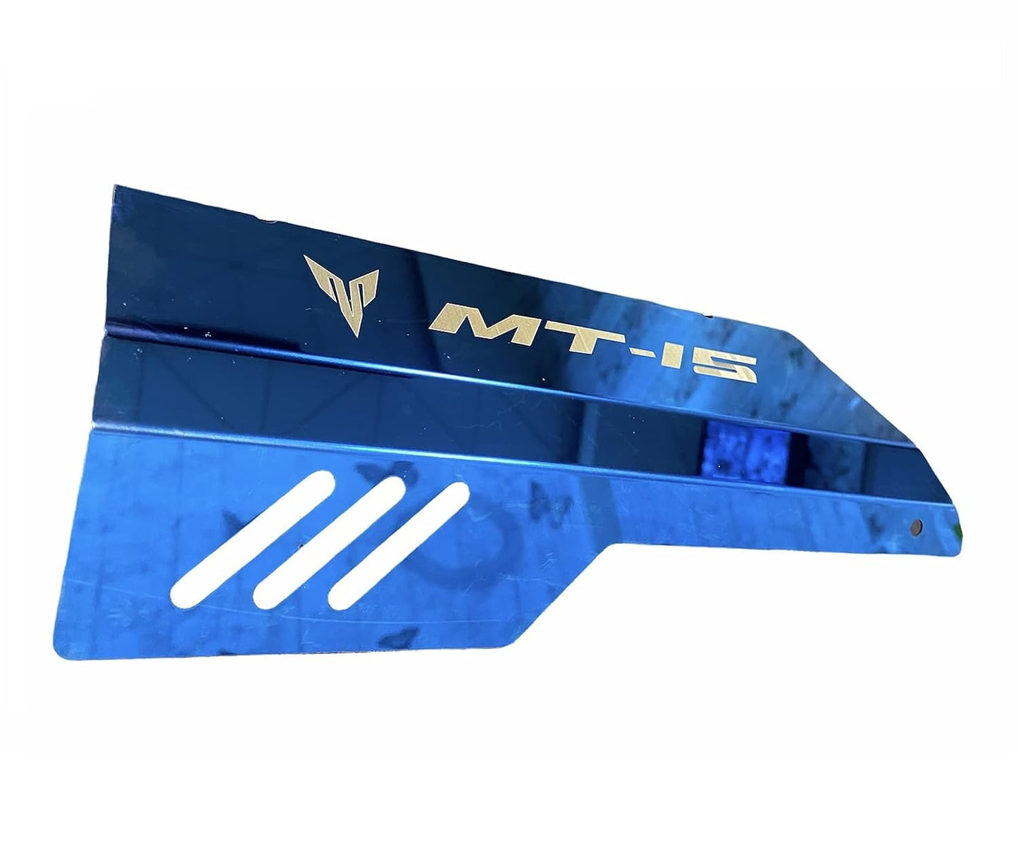 Vagary Exhaust Pipe Muffler Protector Heat Shield Cover Guard For Yahama MT 15 Bike Exhaust Cover (Blue)