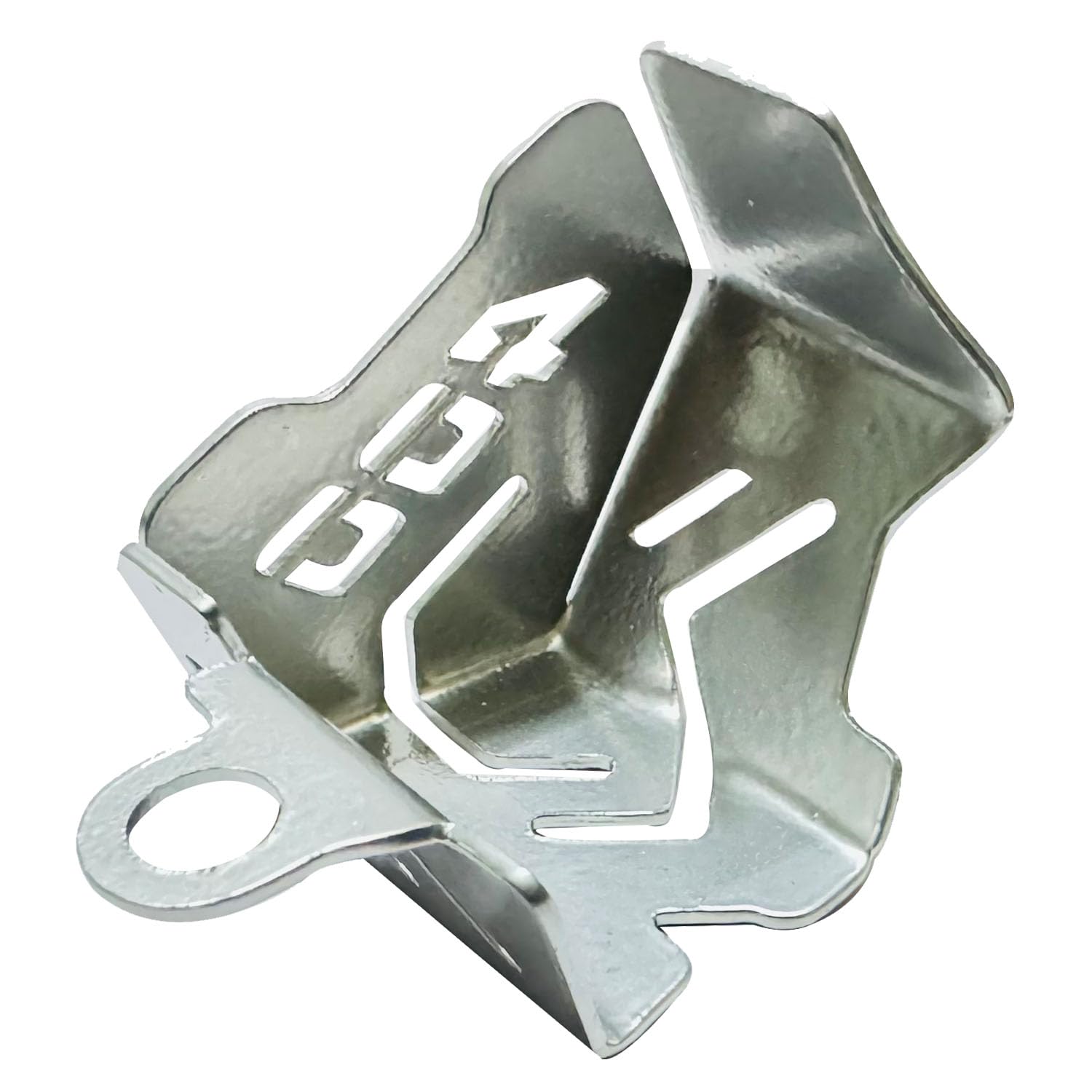 Vagary Rear Brake Oil Container Guard Compatible with Triumph Speed 400 (Silver)