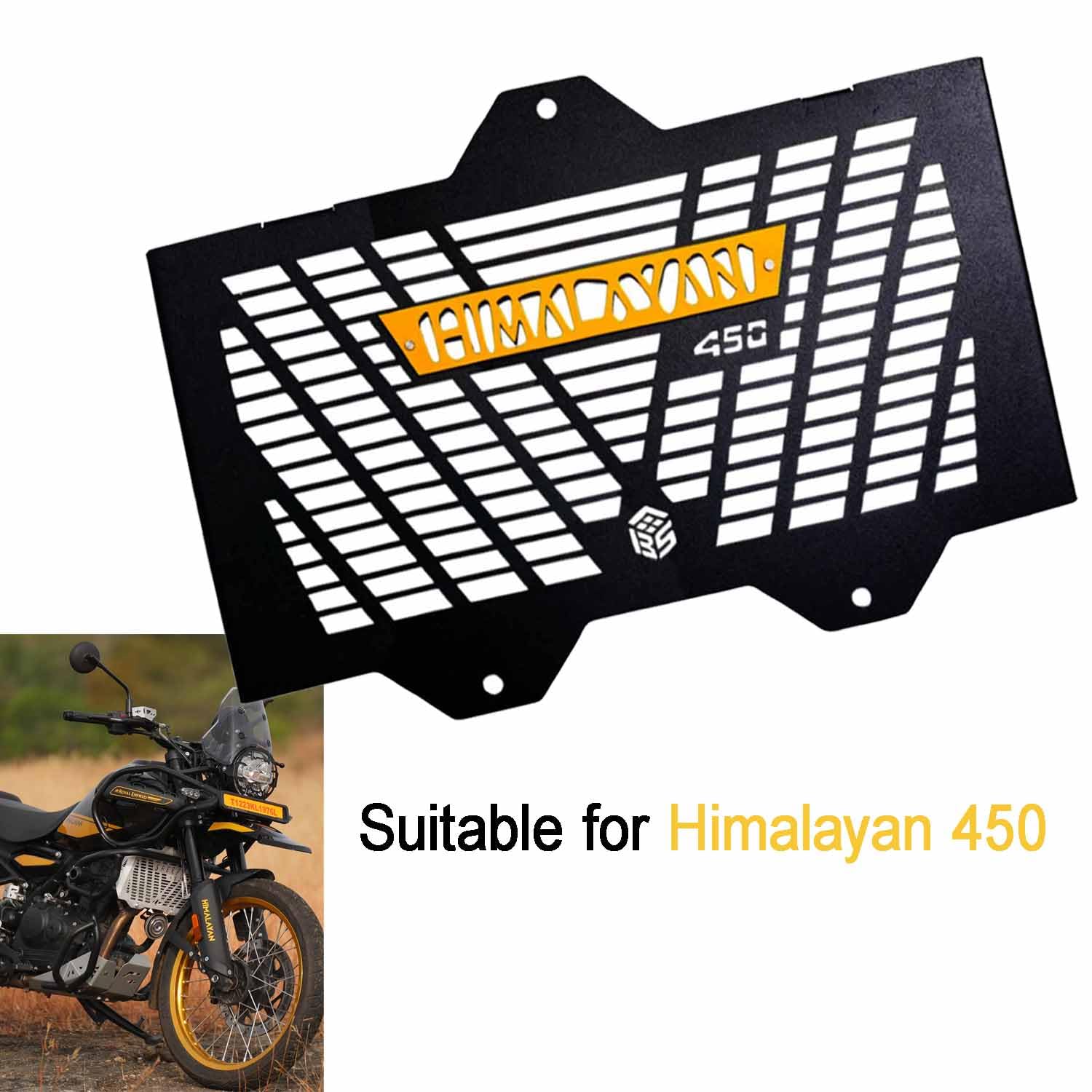 Vagary Radiator Grill Guard for RE Himalayan 450 (Black)