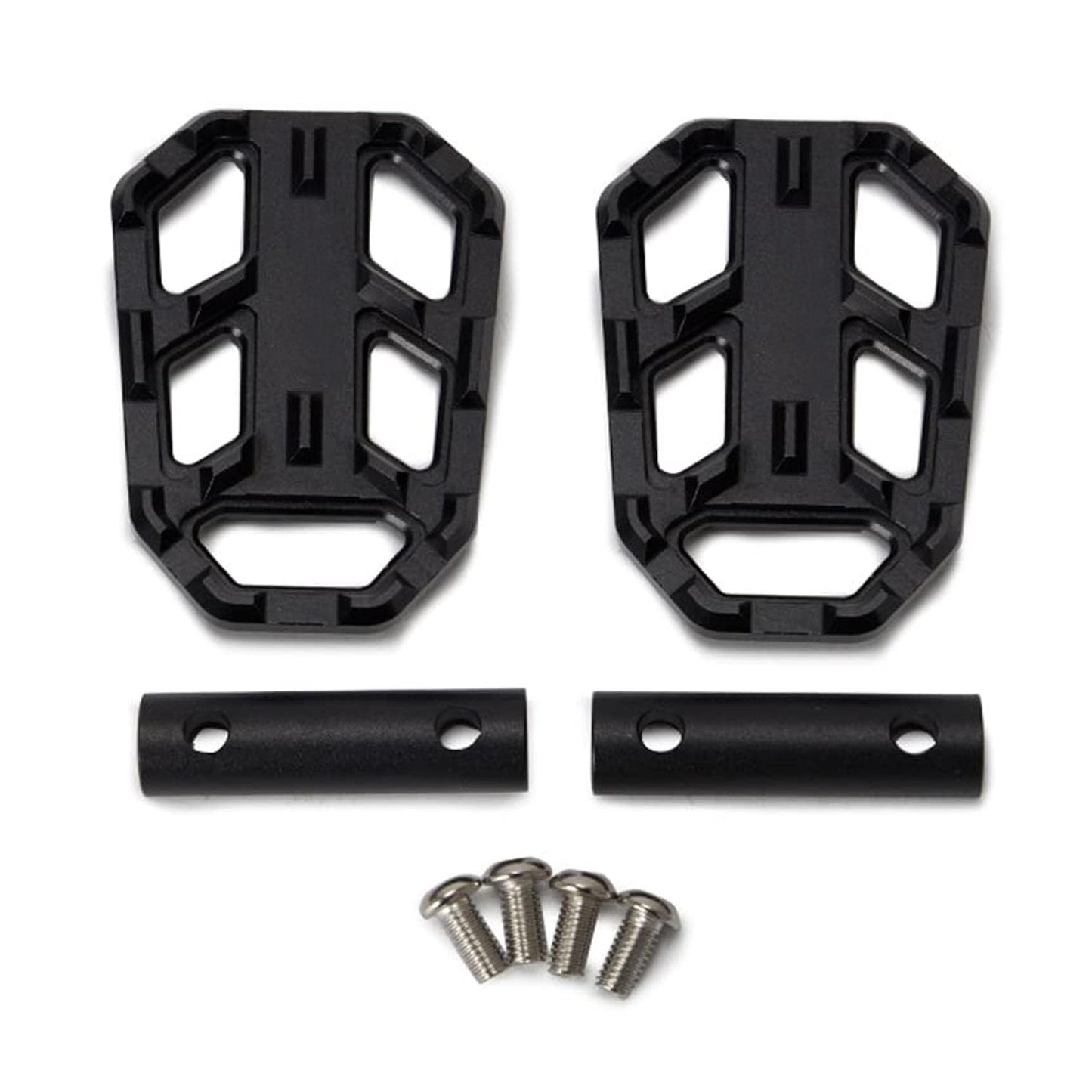 Vagary Pedals Rear Foot Pegs Passenger Footrests For B M W G310GS and B M W G310R (Black)