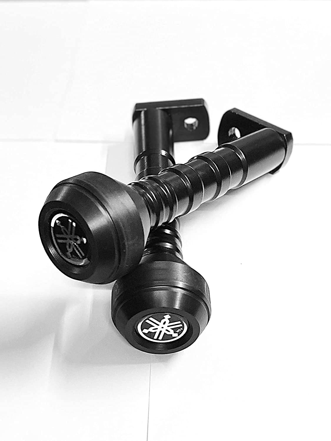 Vagary CNC Frame Slider Crash Protector for Yamaha R15 V3 MT 15 Motorcycle (Black)