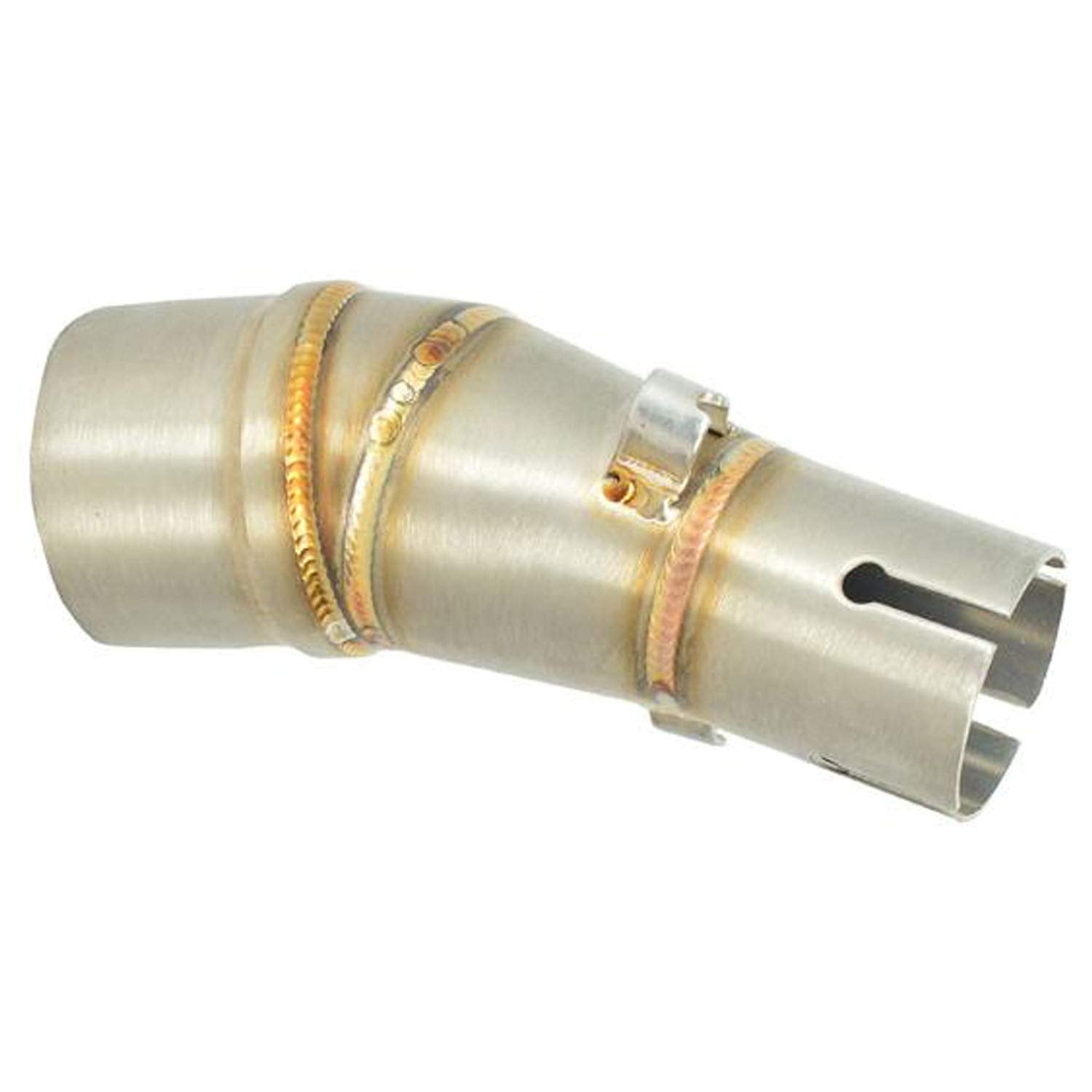 Vagary Stainless Steel Exhaust Mid Bend Pipe Slip-On for Kawasaki Ninja 250, Ninja 300 Full Exhaust System
