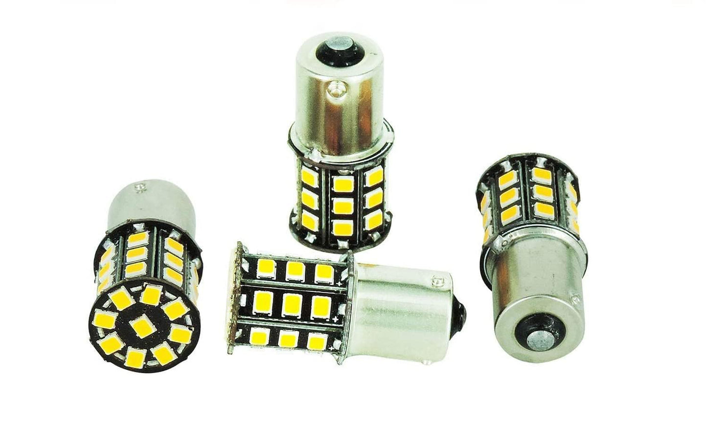 Vagary Combo of Universal Bike Hazard Flasher, Waterproof 32 Patterns Flasher, LED/Bulb Indicators Cross PIN(Set of 4)