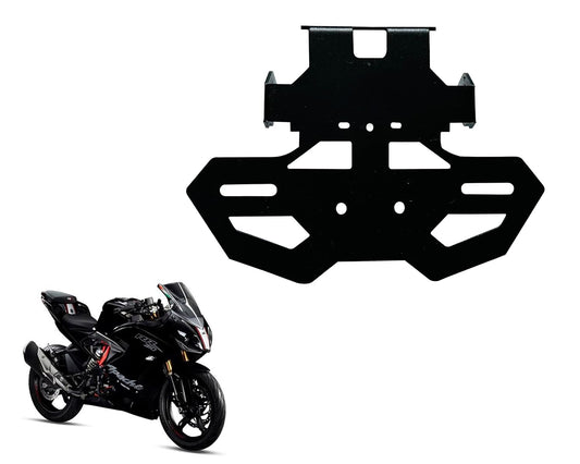 Vagary Back Tail Tidy Number Plate Holder for TVS Apache RR 310 (Black)