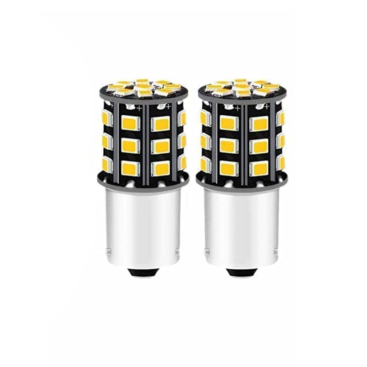 Vagary Bright 360° Reflecting LED Indicator Bulbs Light 4pc (Cross PIN LED) Indicator Light, Parking Light Motorbike, Car LED (12 V, 15 W) (/niversal For Bike, Universal For Car, Pack of 2)