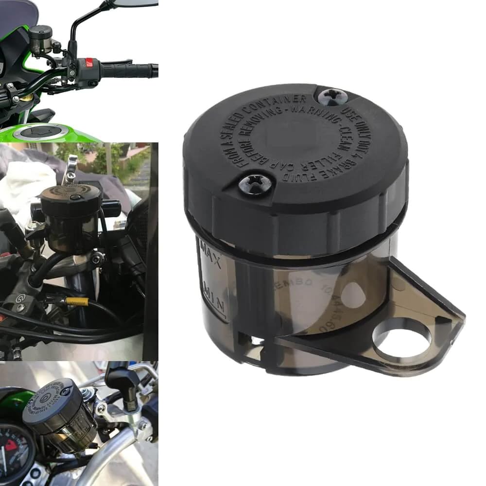 Vagary Bike Front Bike Oil Can Brake Clutch tank Fluid Reservoir Oil Tank for KTM RC 390 (Black)