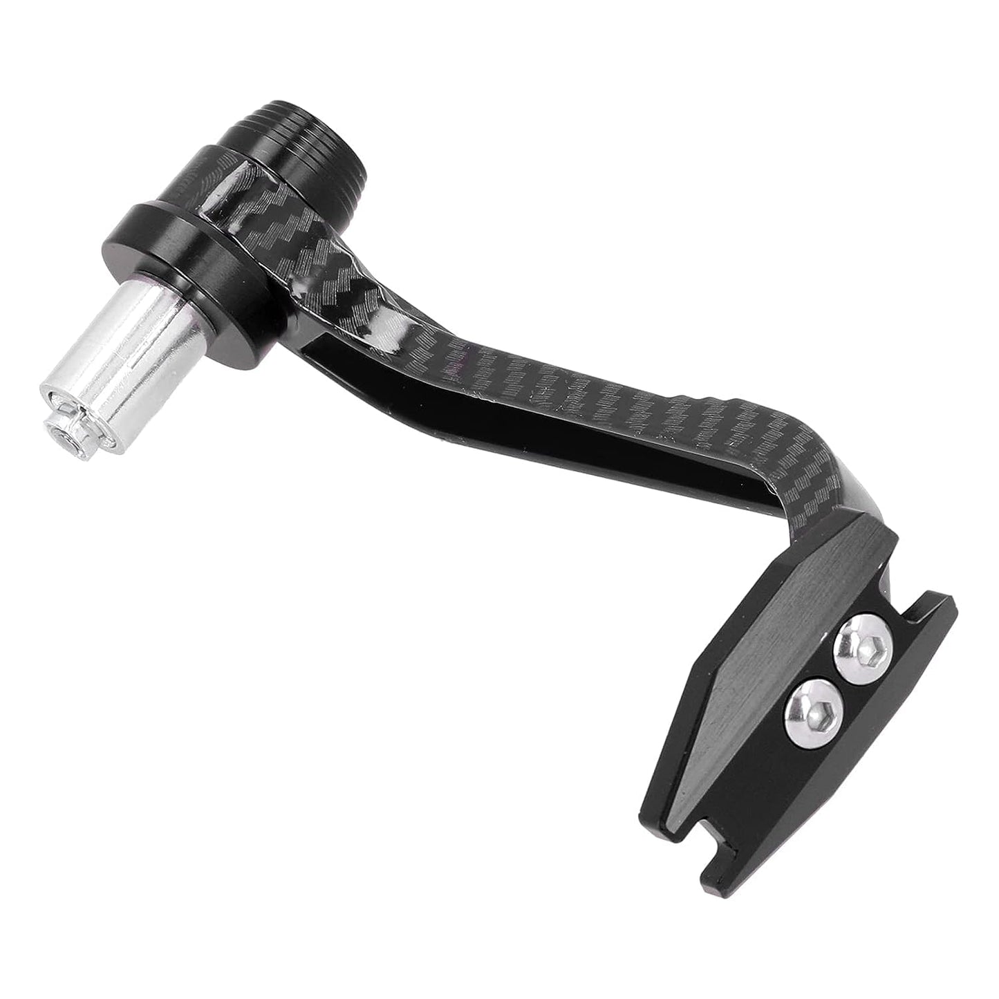Vagary Bike Handlebar Hand Protector Black Carbon Metal Body Heavy Hand Protection Hand Lever Guard (Universal for Bike)