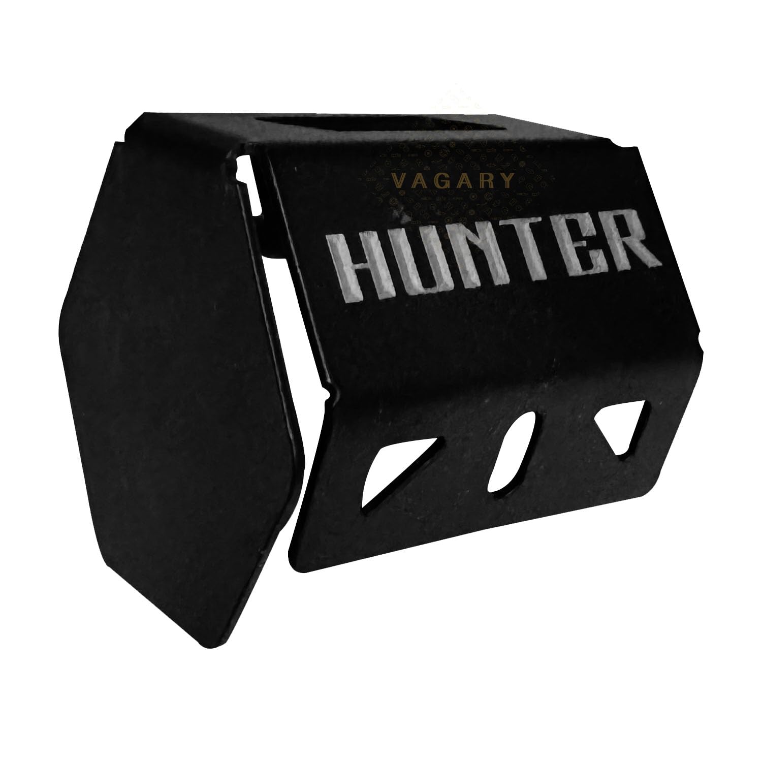 Vagary Rear Brake Oil Container Guard/Disc Oil Cap for RE Hunter 350 Bike Crash Guard (Steel)