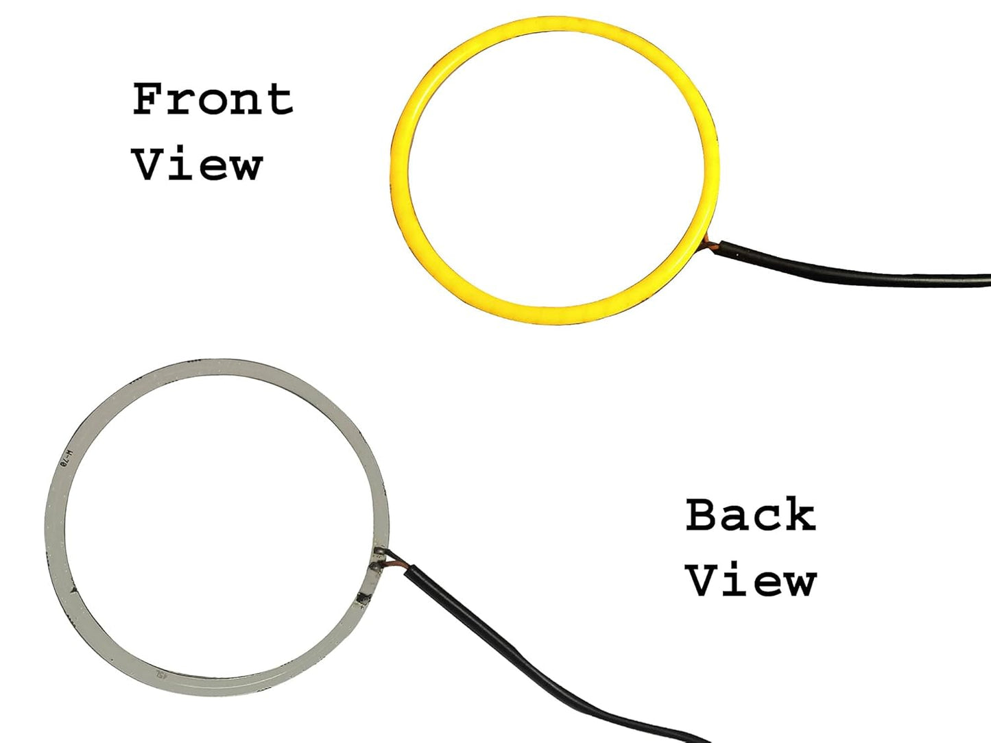 Vagary KTM RC 125/200/390 Angel Eyes Ring Light for Headlight (YELLOW)