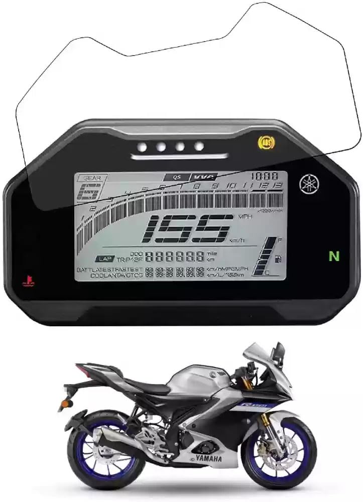 Vagary Speedometer Screen Protector Scratch Guard for Yamaha R15 V4 or R15M
