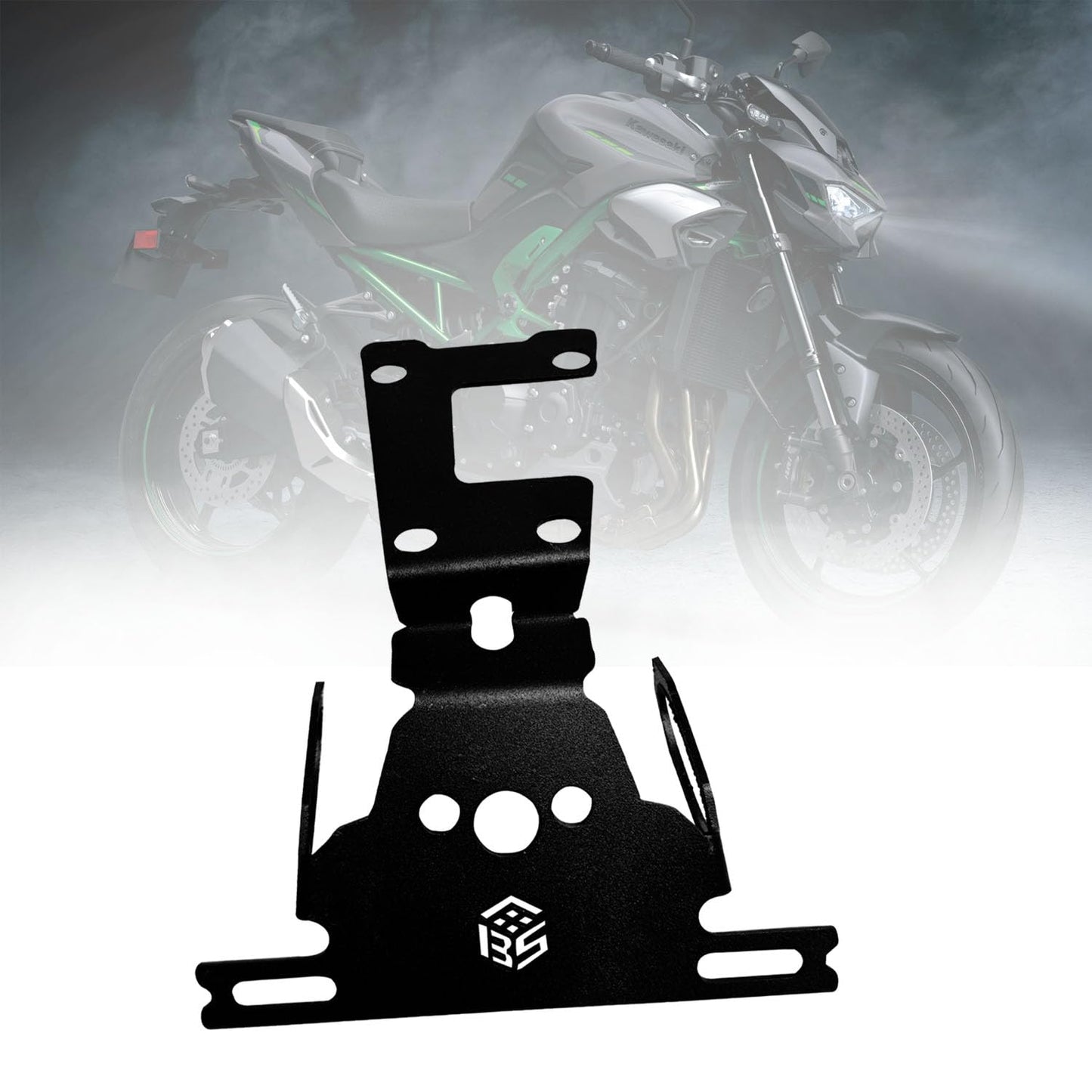 Vagary Tail Tidy License Number Plate Holder for Kawasaki Z900 (Black)
