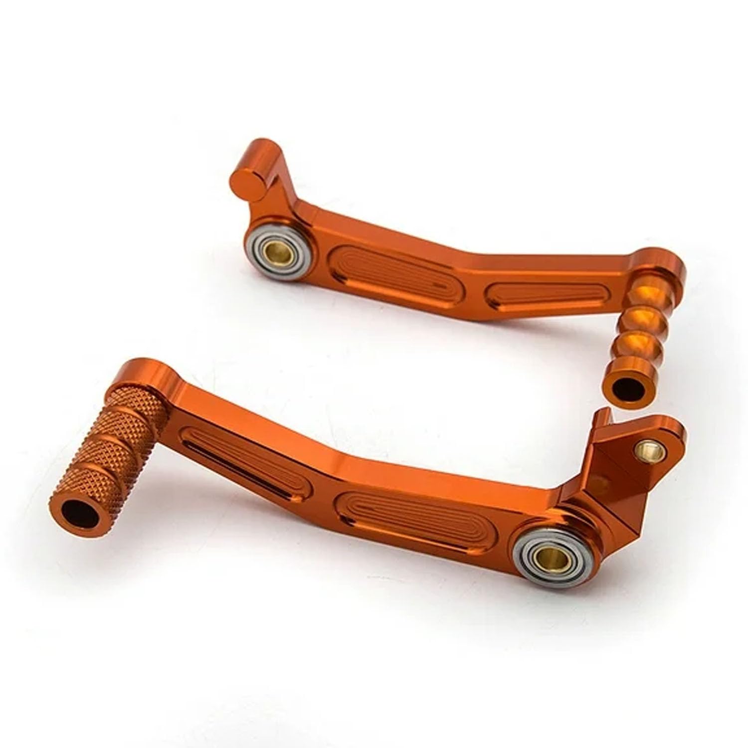 Vagary Bike CNC Brake Clutch Gear Pedal Shift Lever for KTM Duke 125/200/250/390 (Orange)