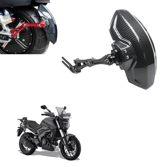 Vagary Rear Fender CNC Aluminium Rear Mudguard Motorbike Carbon Fiber Mudguard for Bajaj Dominar 250/400