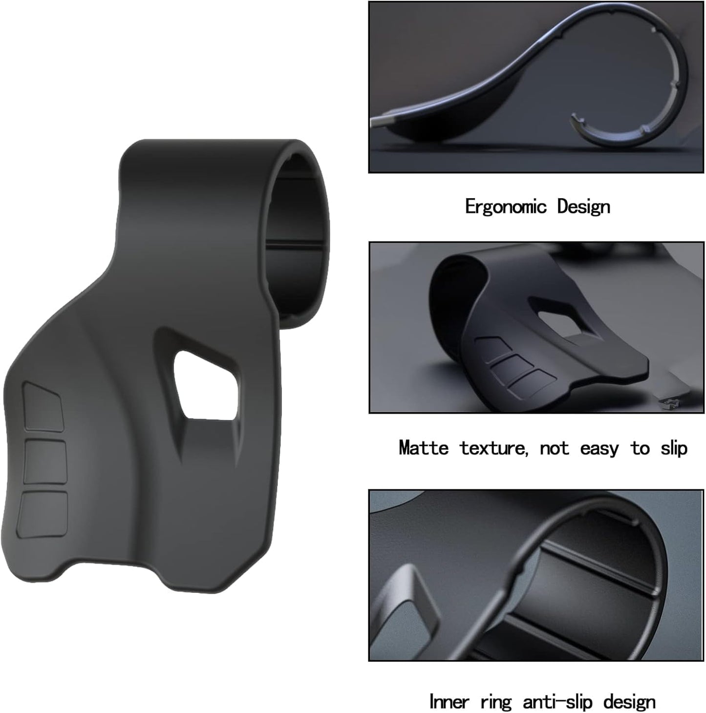 Vagary Universal Palm Rest Throttle Cruise Accelerator Assist Hand Rest Control Handle Bar Grip for All Bike, Car & Scooty (Pack of 2)