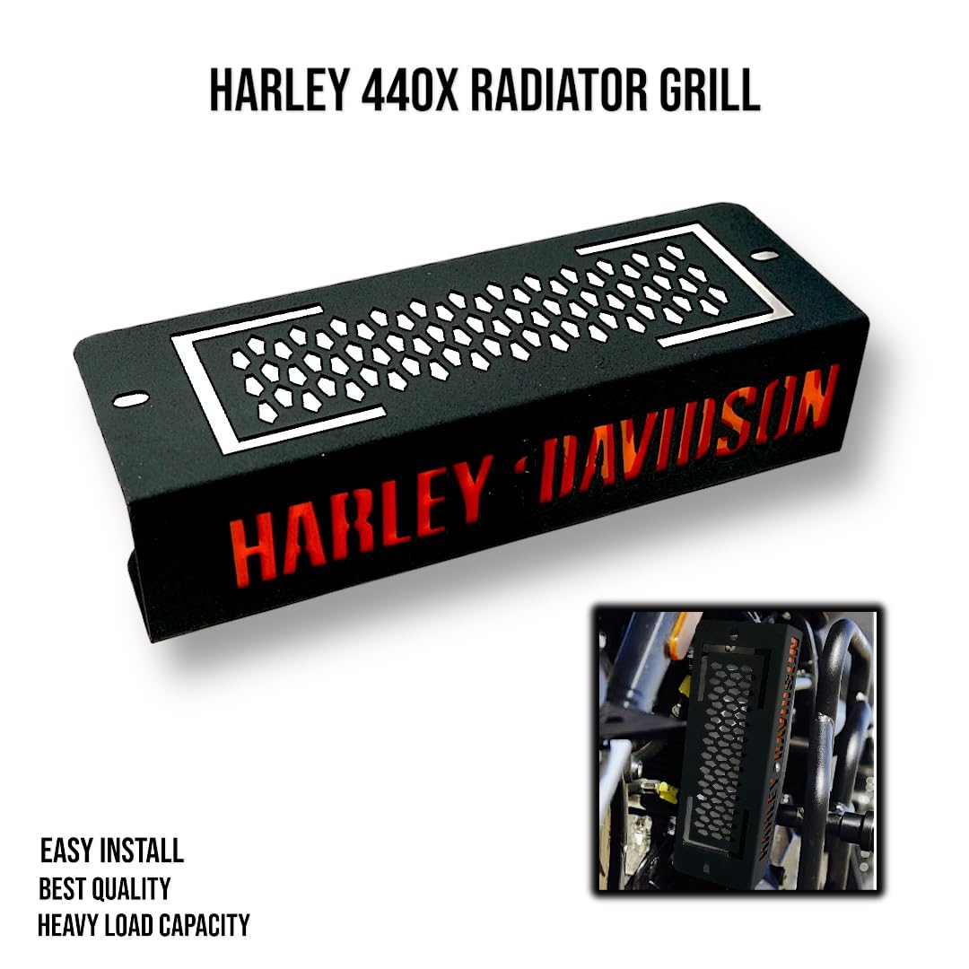 Vagary Radiator Grill for Harley Davidson 440x (Black)