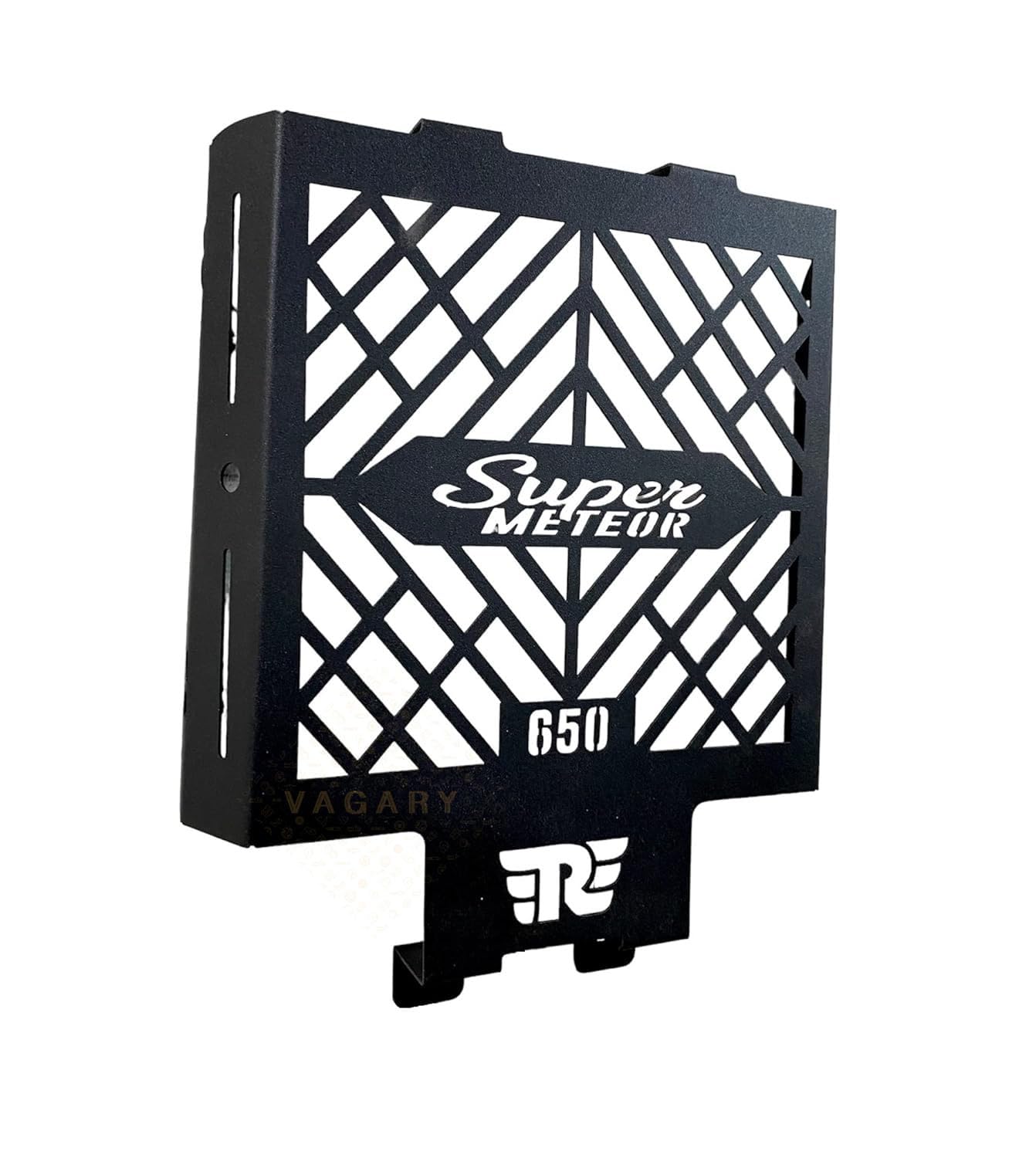 Vagary Radiator Guard/Grill for RE Super Meteor 650 (Black)