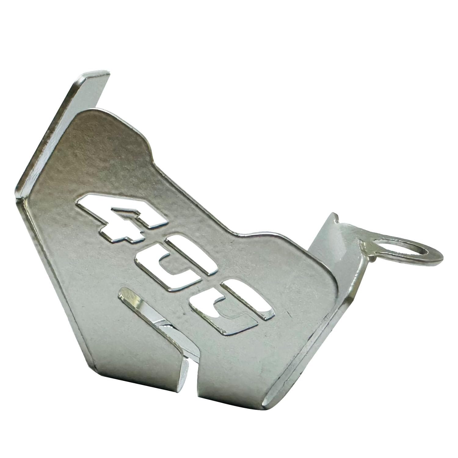 Vagary Rear Brake Oil Container Guard Compatible with Triumph Speed 400 (Silver)