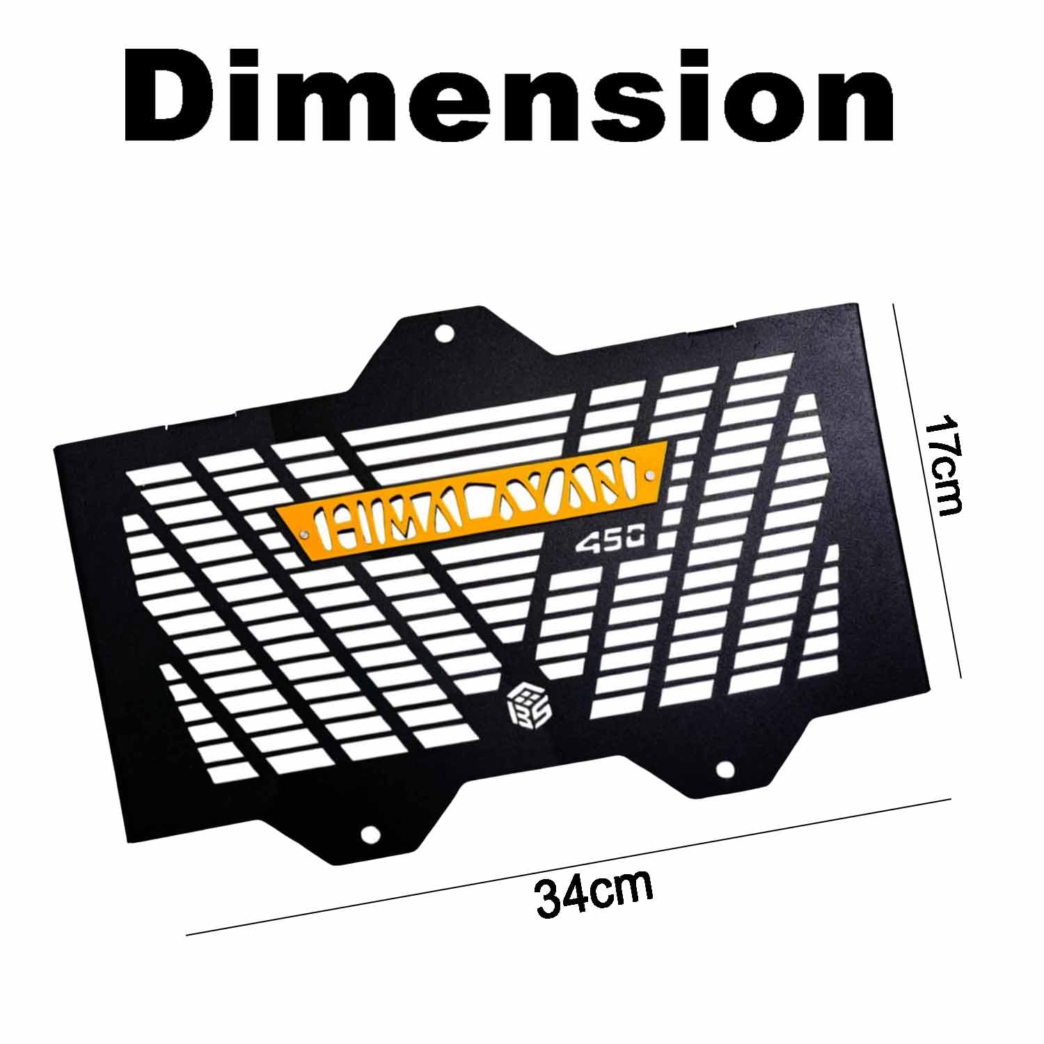 Vagary Radiator Grill Guard for RE Himalayan 450 (Black)