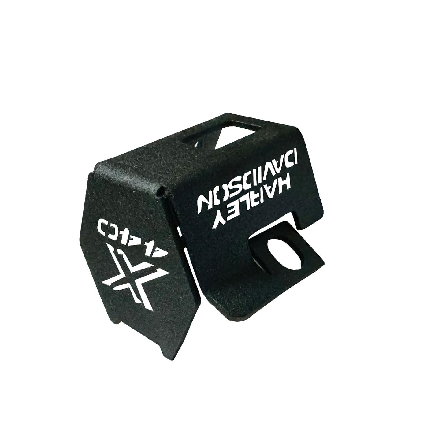 Vagary Rear Brake Oil Container Guard/Disc Oil Cap for HARLEY 440X Bike Crash Guard (Steel)