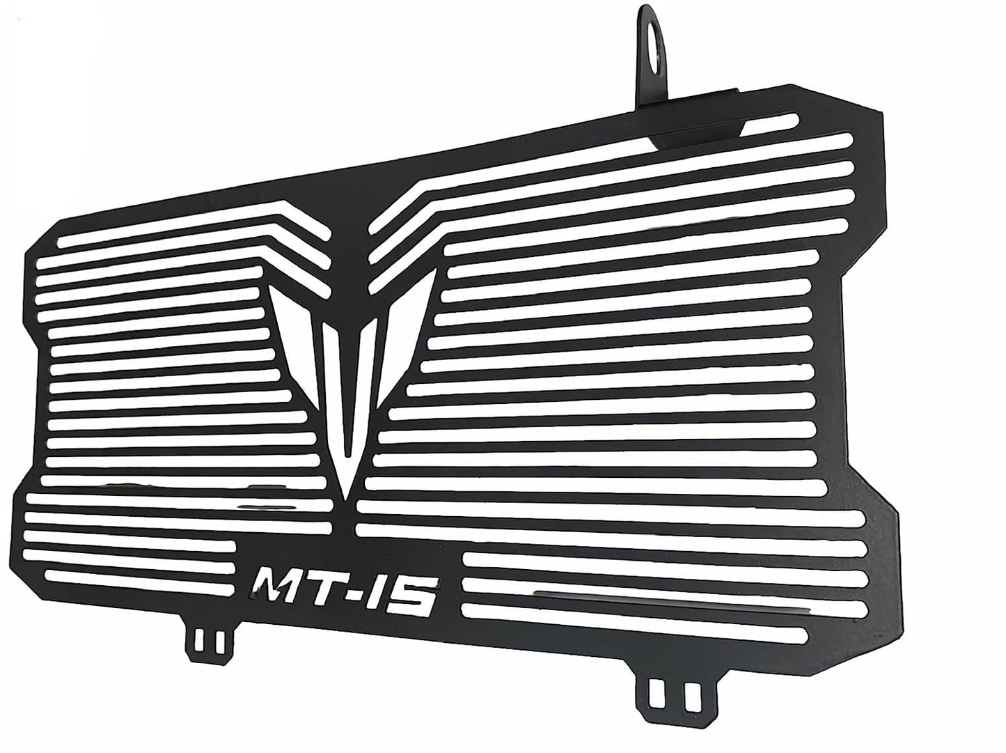 Vagary Tail Protector/Grab Rail With Radiator Grill for Yamaha MT 15 V1 & V2 (Black)