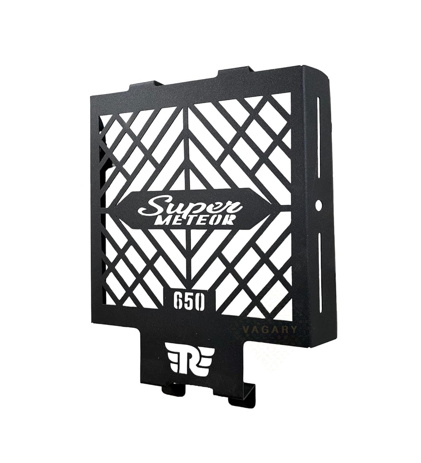 Vagary Radiator Guard/Grill for RE Super Meteor 650 (Black)
