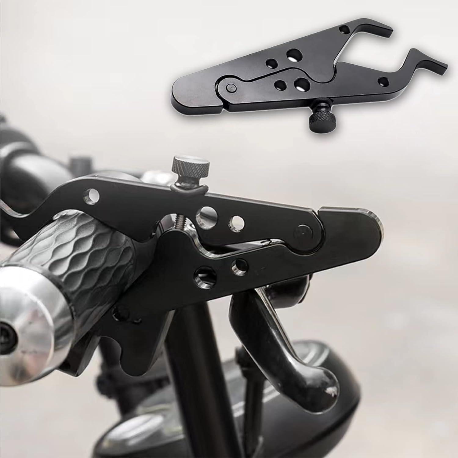 Vagary Universal CNC Cruise Control Bike Throttle Lock, Wrist/Hand Grip Lock Handlebar Hand Guard (Universal For Bike)