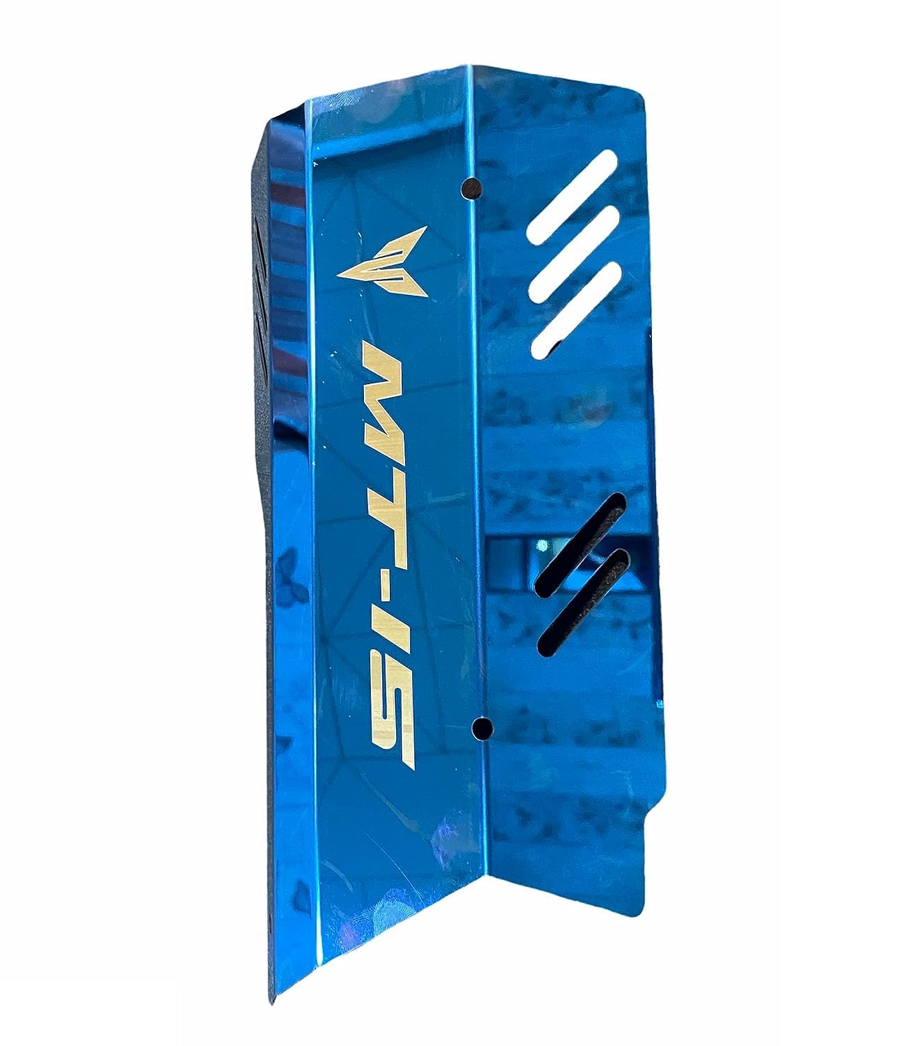 Vagary Exhaust Pipe Muffler Protector Heat Shield Cover Guard For Yahama MT 15 Bike Exhaust Cover (Blue)