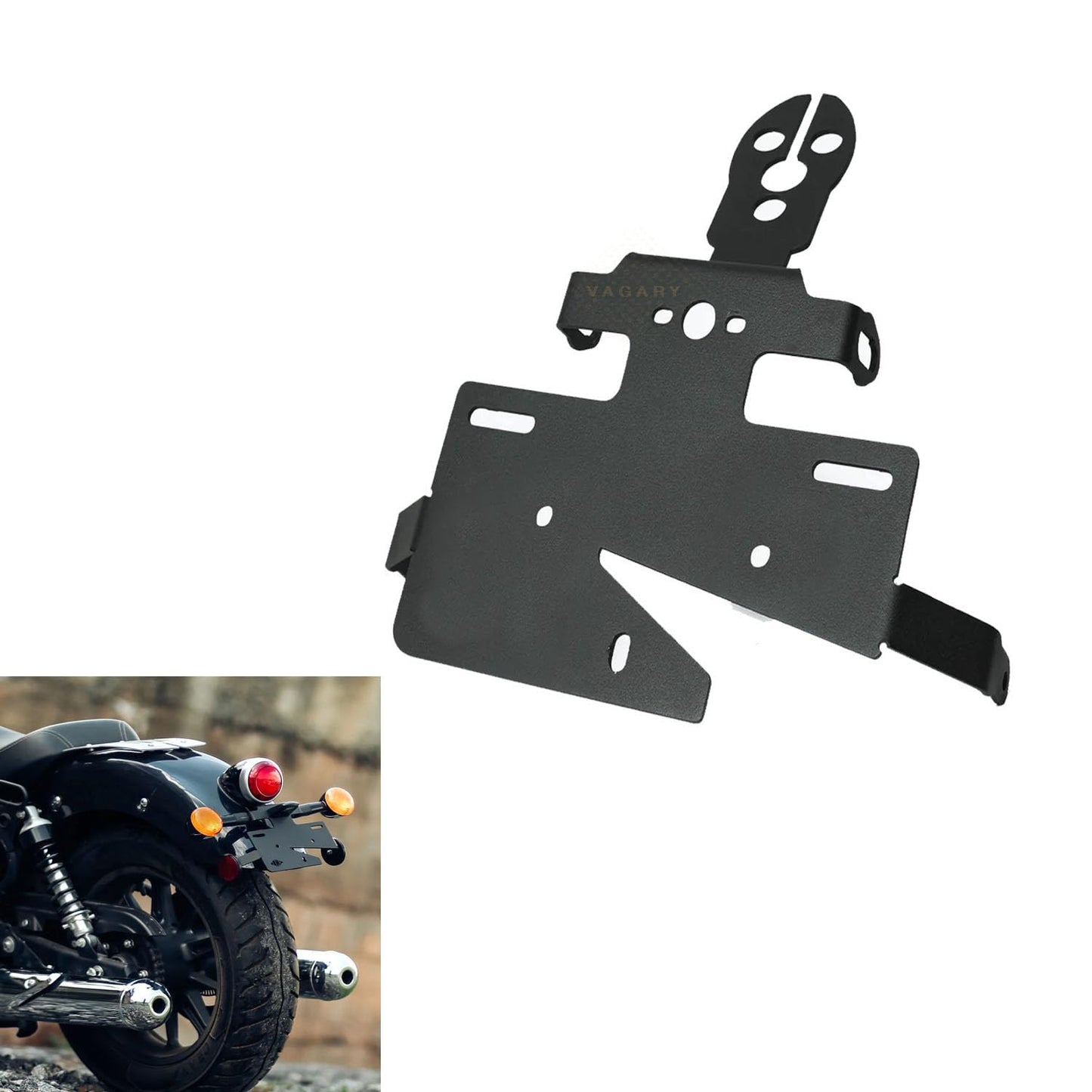 Vagary Tail Tidy for RE Super Meteor 650 (Black)