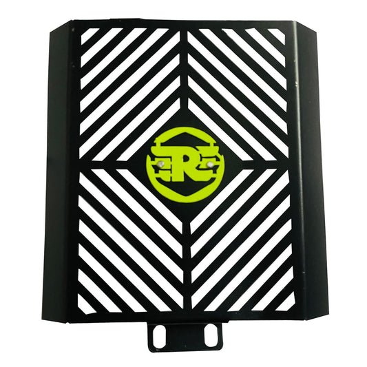 Vagary Radiator Guard for Royal Enfield Interceptor/Royal Enfield GT 650 (Green) (Heavy)