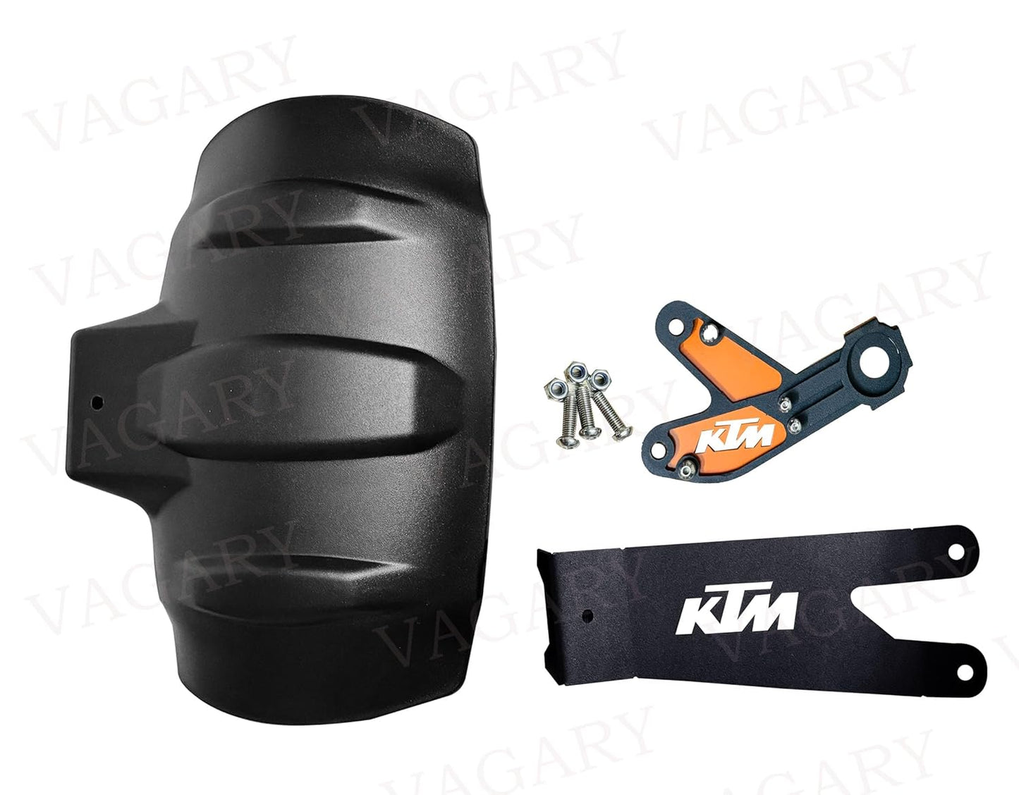 Vagary Tyre Hugger | Mudguard | Splash Guard with 3MM Thickness Metal Clamp Mudguard for KTM All Model