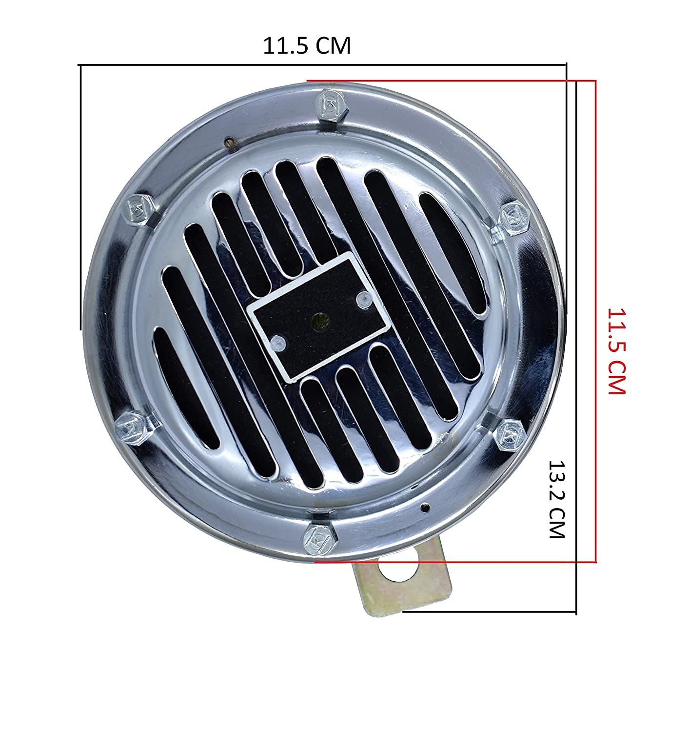 Vagary Waterproof Motorbike Trumpet Bell 12V Iron Electric Vehicle Car/Bike Horn for Royal Enfield Classic 350