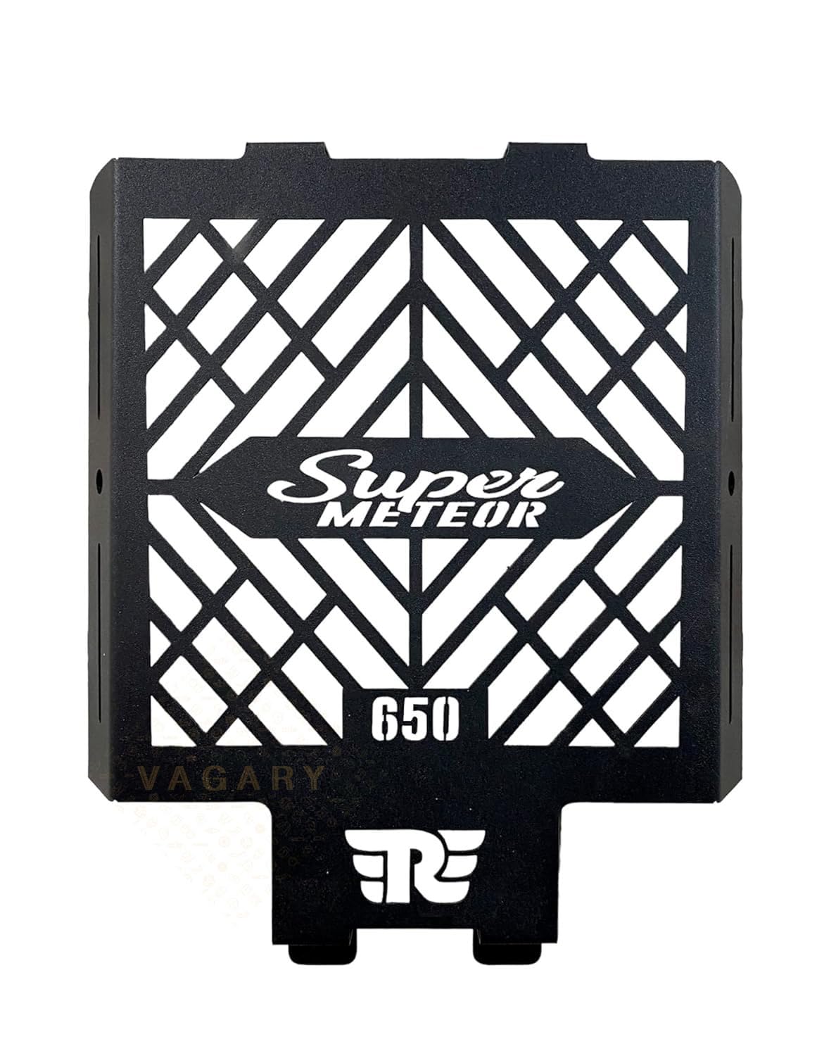 Vagary Radiator Guard/Grill for RE Super Meteor 650 (Black)