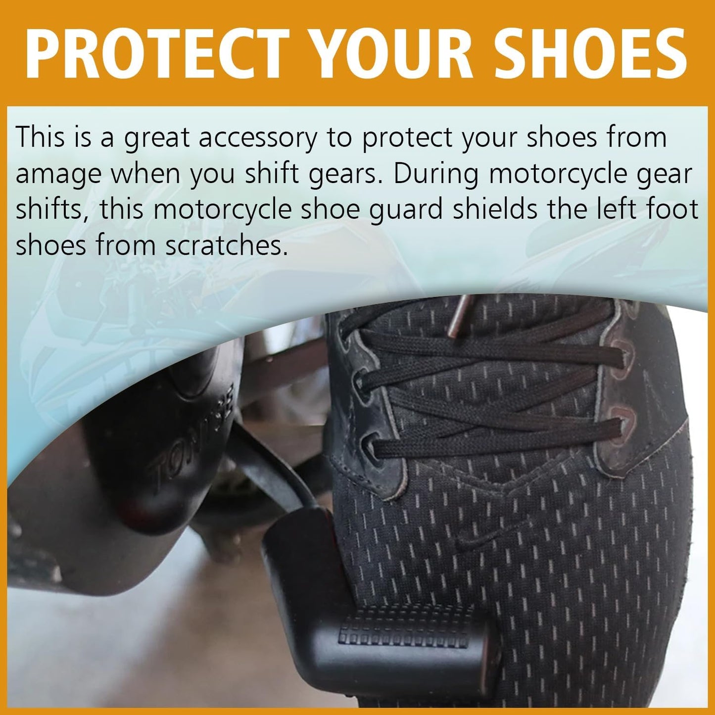 Vagary Multi-Purpose Bike Chain Clean Brush with Shoe Protector for All Bike