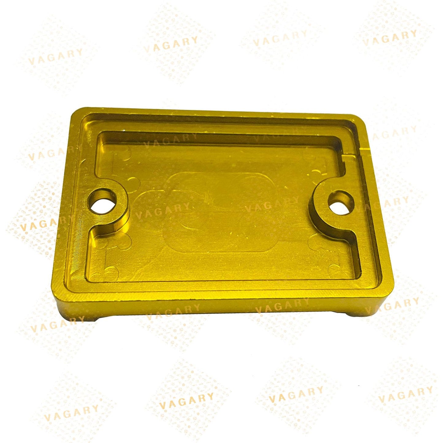 Vagary CNC Aluminium Disc Oil Cap For Yamaha R15 V3,V4, R15M, R15 V3-BS6, MT15, FZX, FZ (Golden)