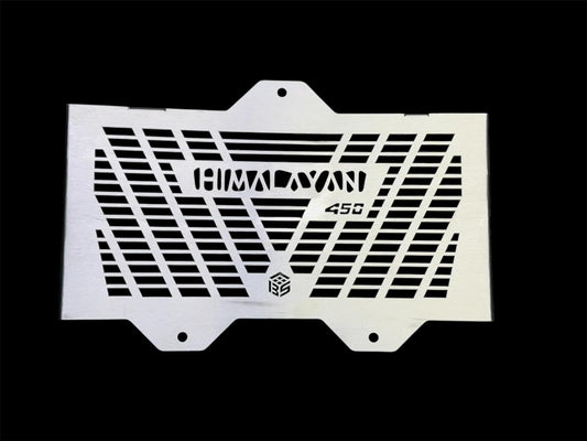Vagary Radiator Grill/Radiator Guard/Protector For RE Himalayan 450 (Silver)