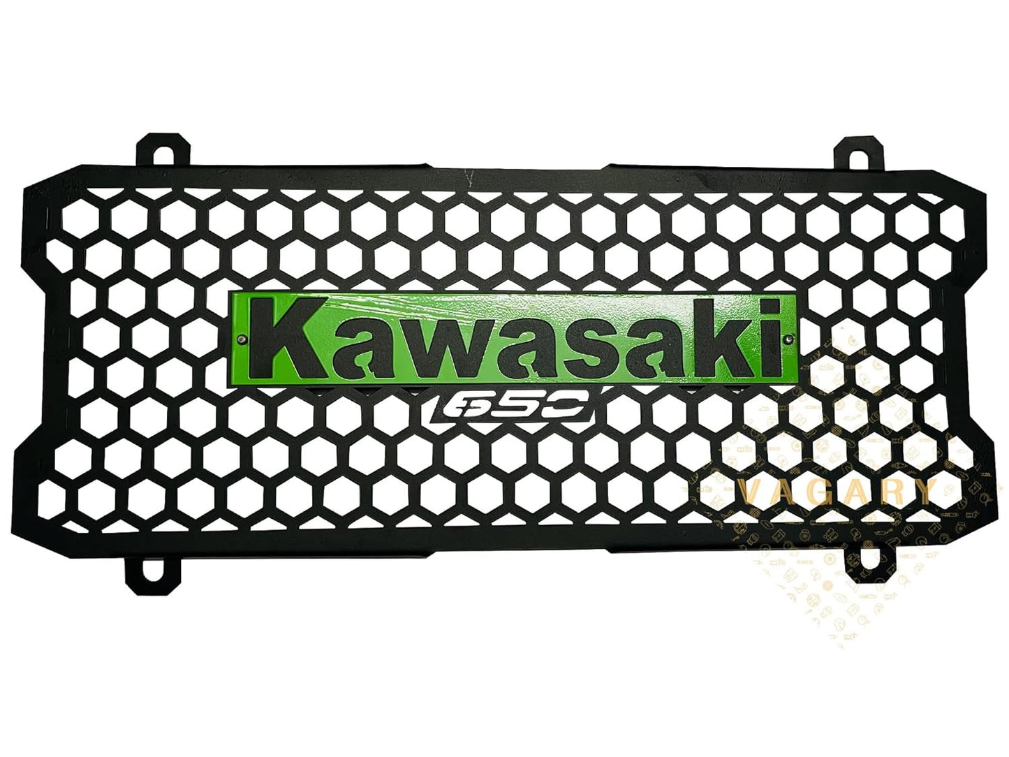Vagary Heavy Metal Radiator Grill/Radiator Guard for Kawasaki Ninja 650 (BS6) Bike Crash Guard (Kawasaki)