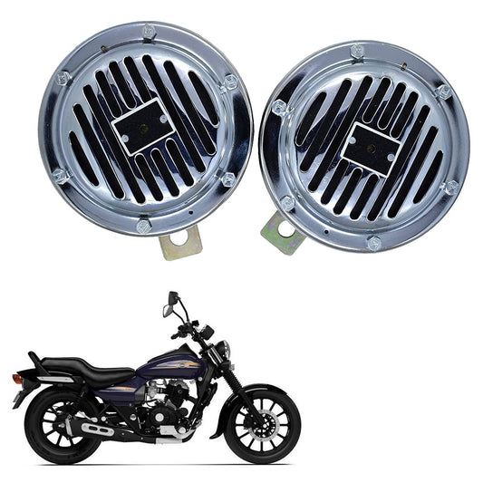 Vagary Chorme Finishing High Sound Universal Wind Tone Horn for Bajaj Avenger Street 150