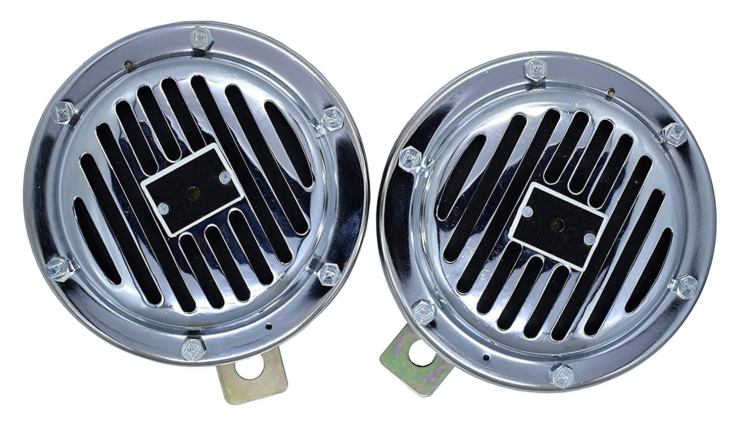 Vagary Bikes Horn Loud Air Horns Motorbike Classic Horns (Set of 2) for Royal Enfield Bullet Trials 350