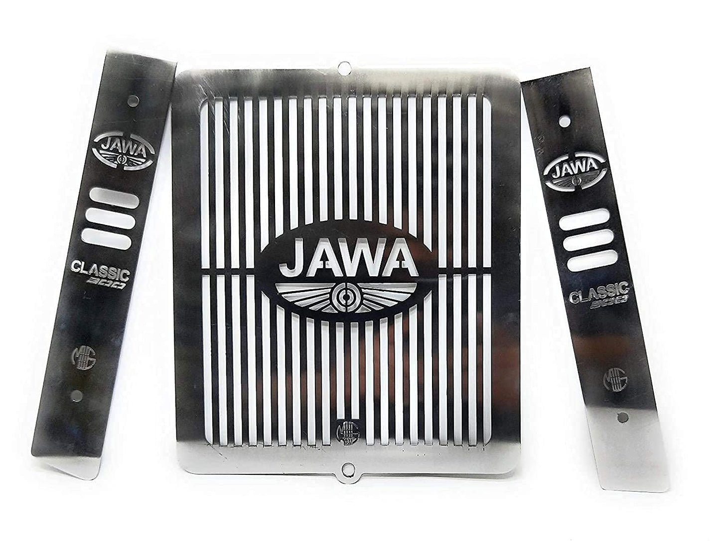 Vagary Stainless Steel Motorcycle Radiator Guard Protector Grill Only Fit in JAWA Motorcycle (JAWA 42)